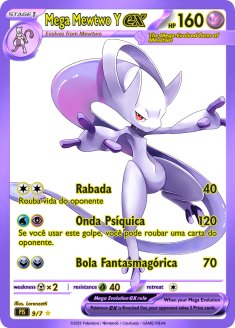Carta Mega Mewtwo Y