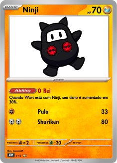 Carta Super Mario Ninji