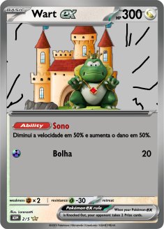 Carta Super Mario Wart