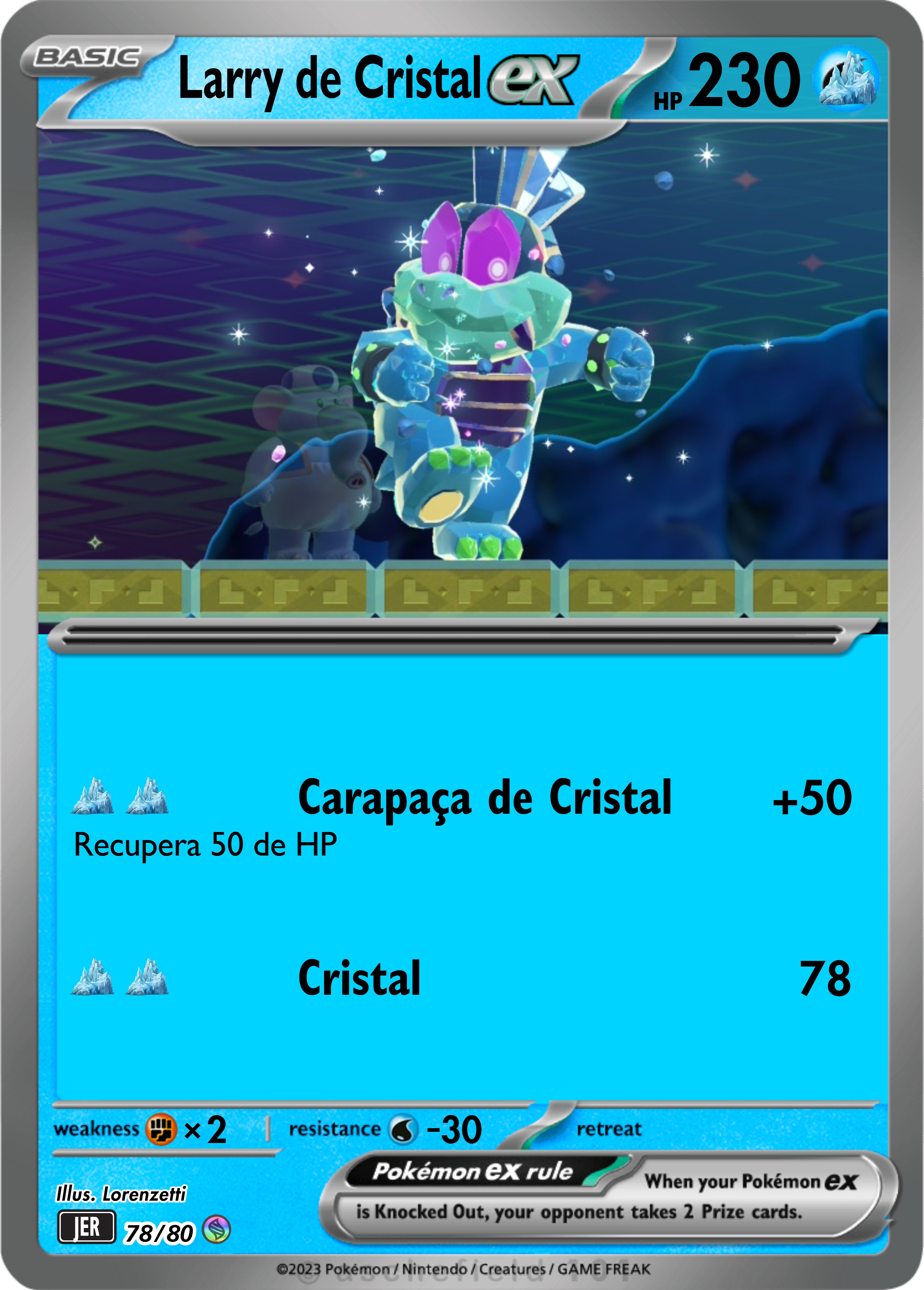 Carta Larry de Cristal