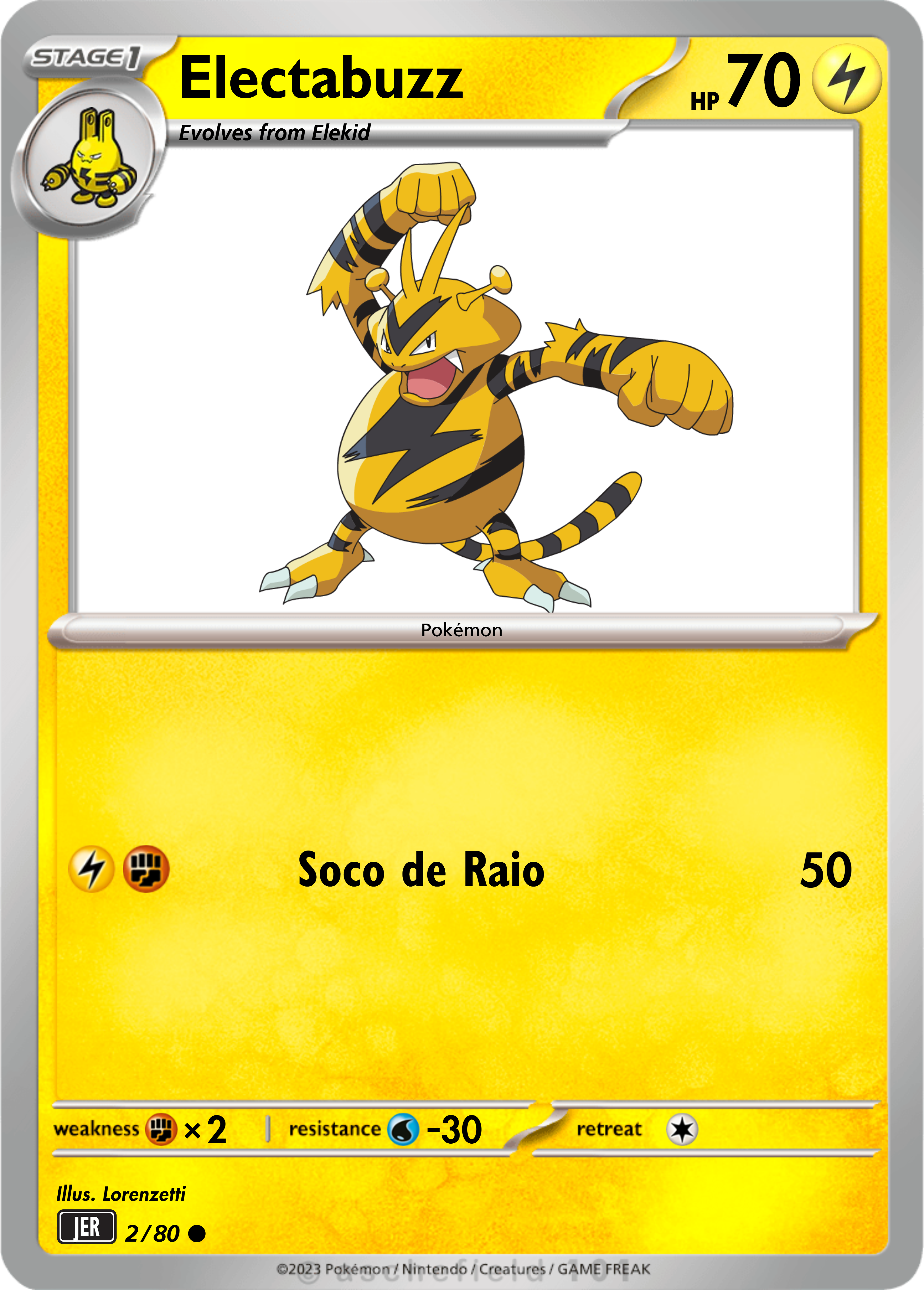 Carta Electabuzz