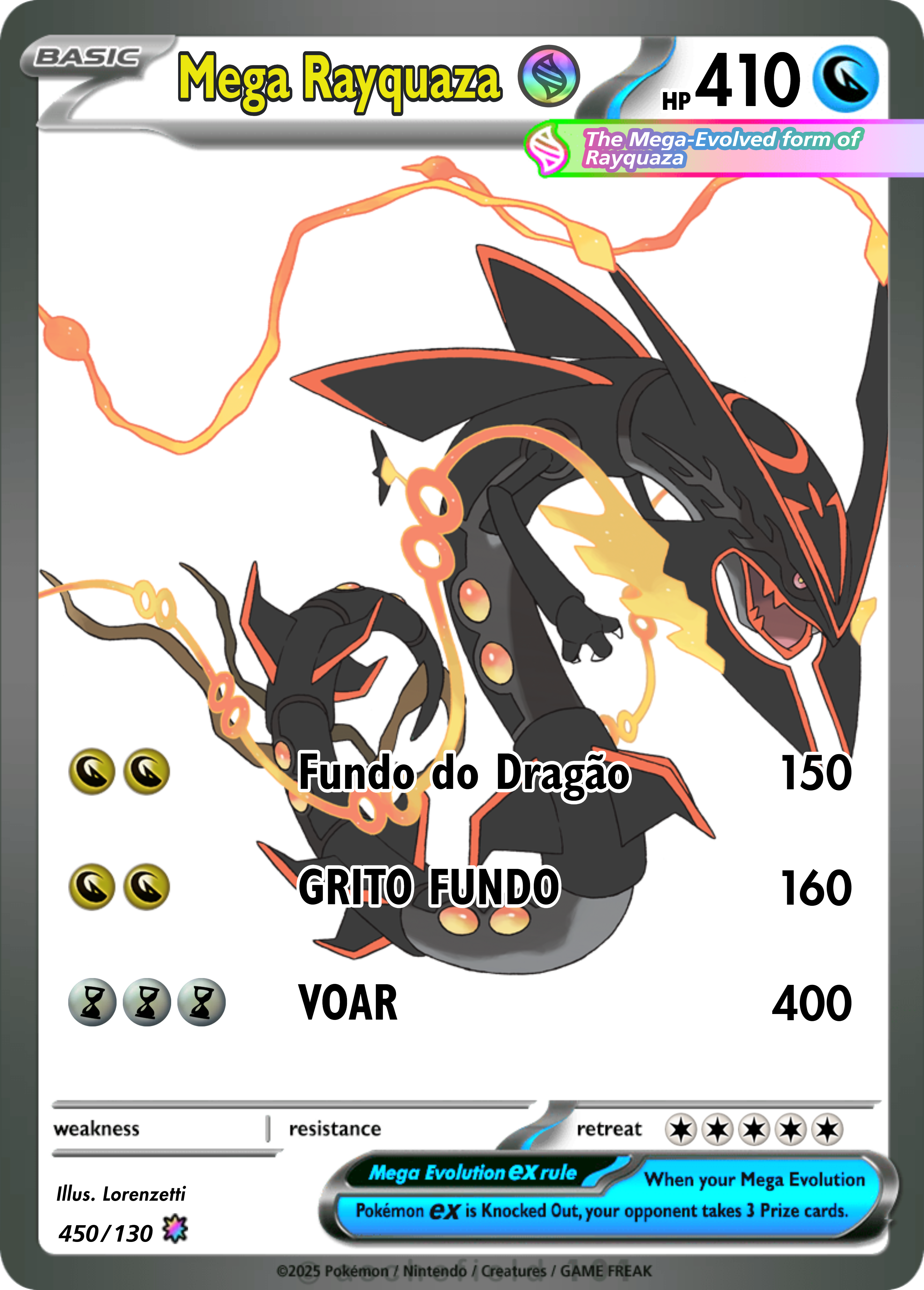 Carta Mega Rayquaza