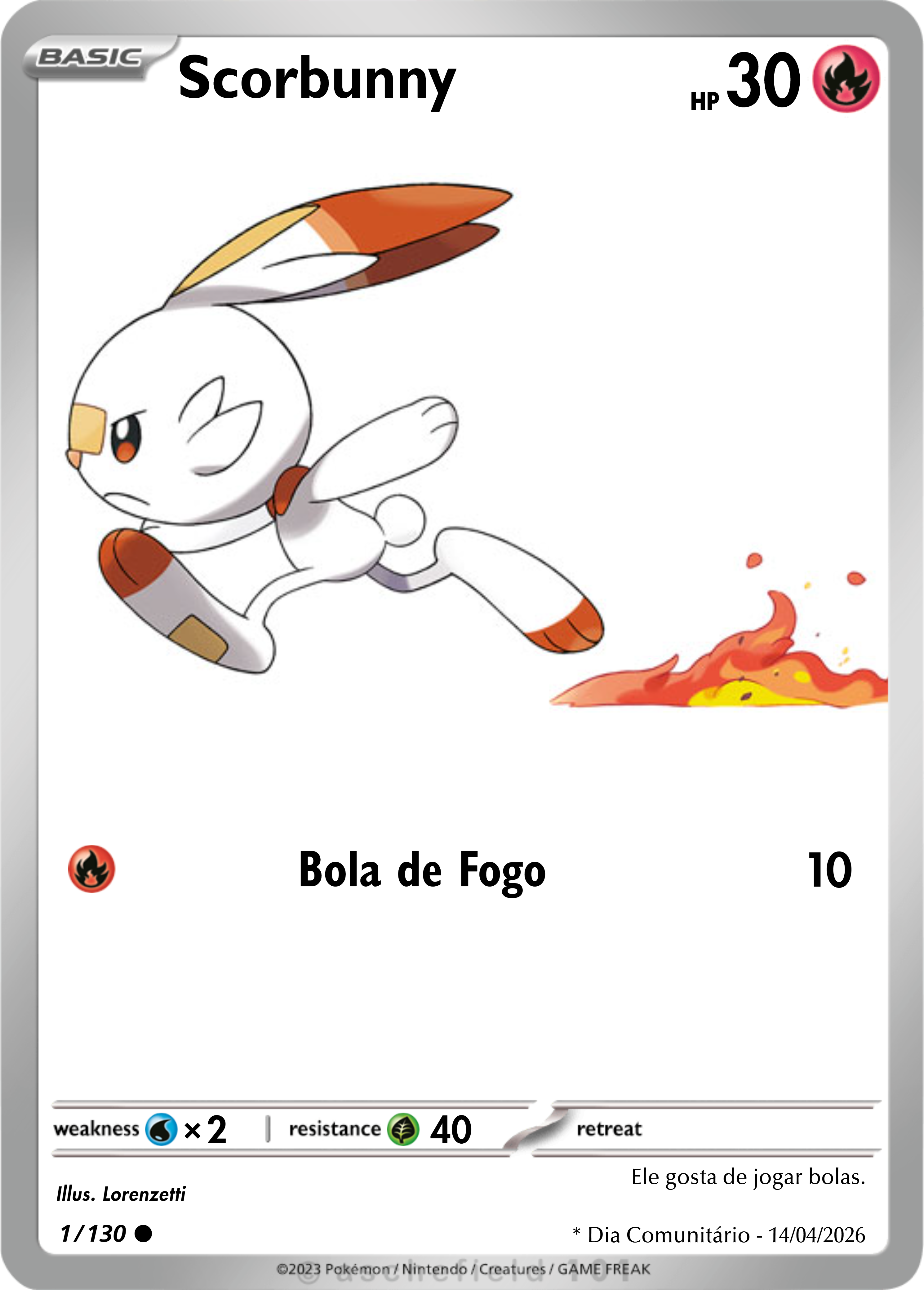 Carta Scorbunny