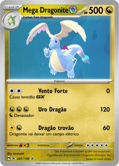 Carta Mega Dragonite