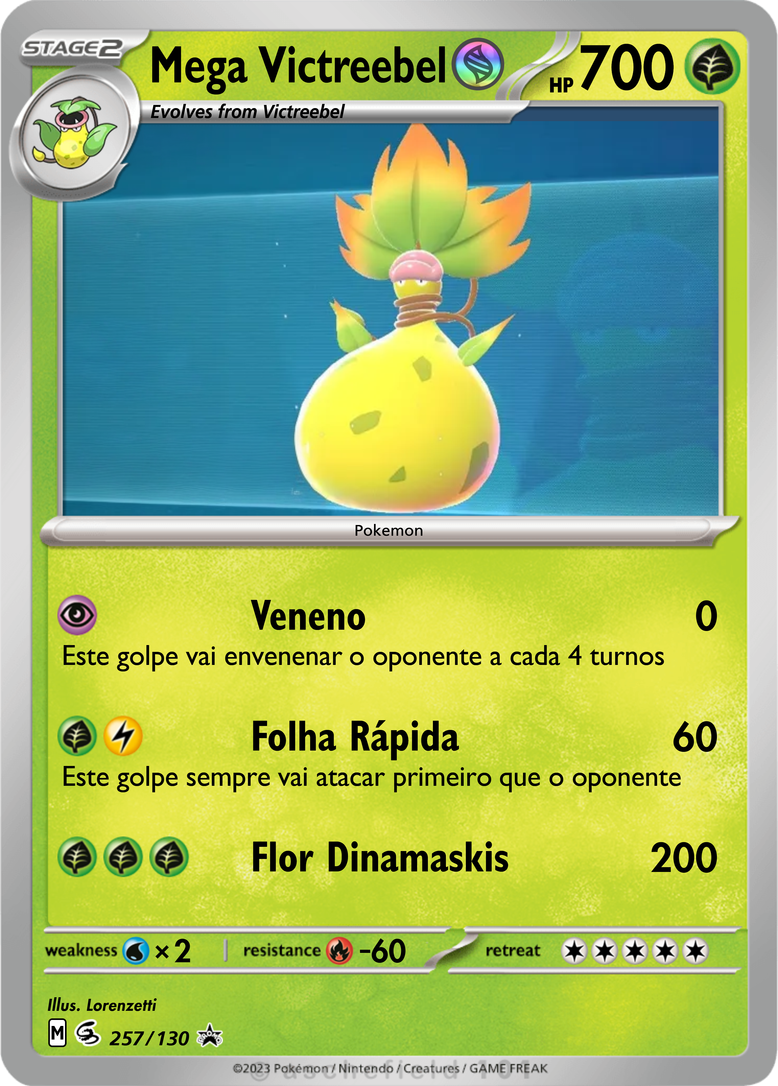 Carta Mega Victreebel