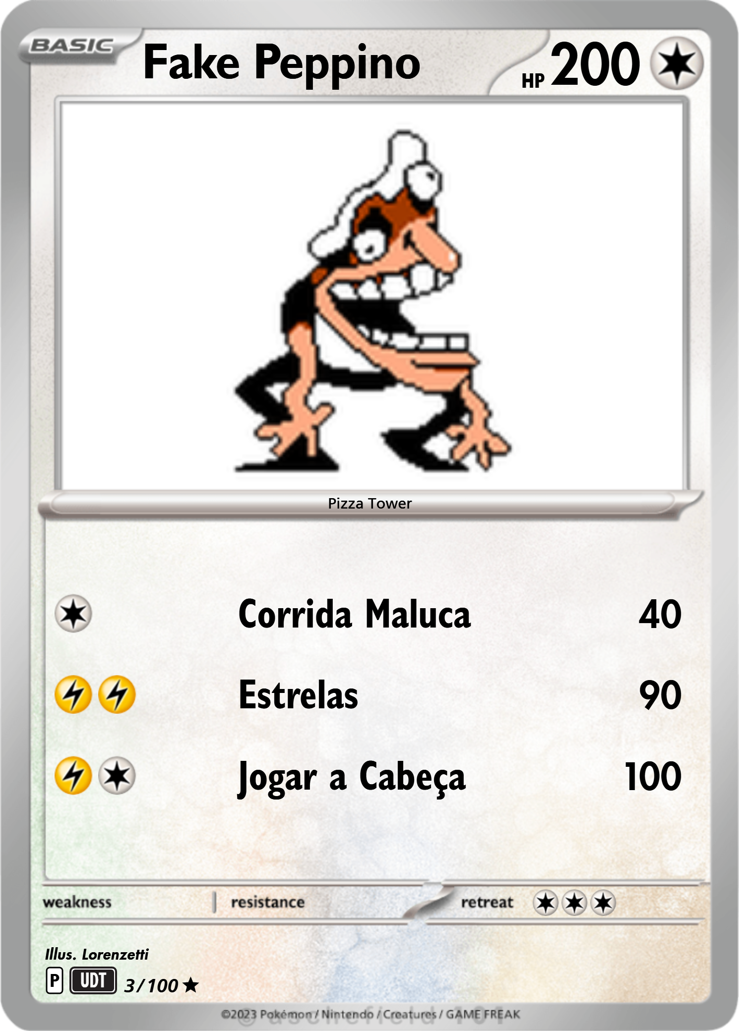 Carta Fake Peppino
