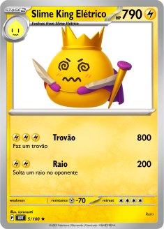 Carta Slime King Elétrico v2